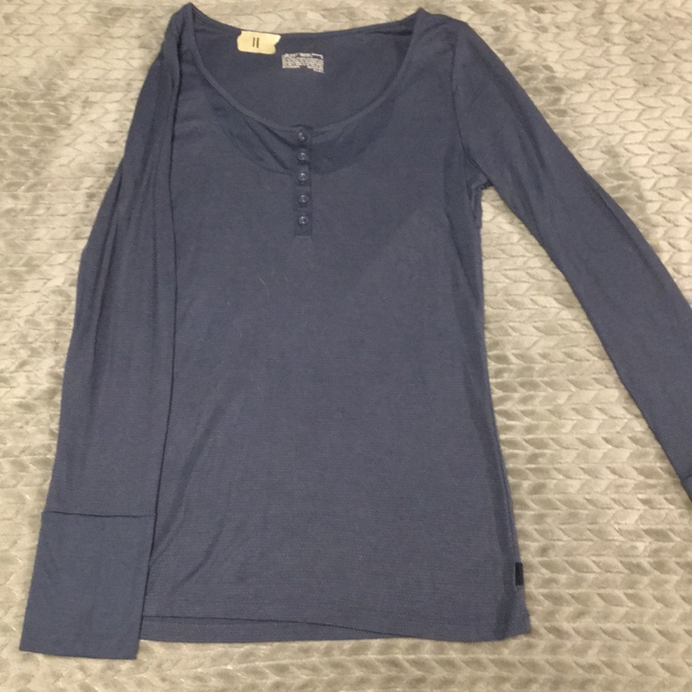 Dusty Purple Long Sleeve Pajama Shirt